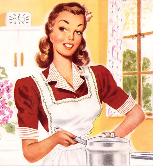 VintageHousewifeCooking